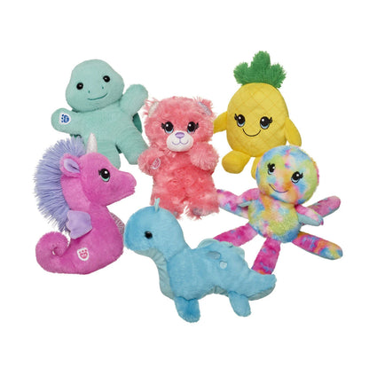 Mini Beans Rainbow Octopus Stuffed Animal - US 5273