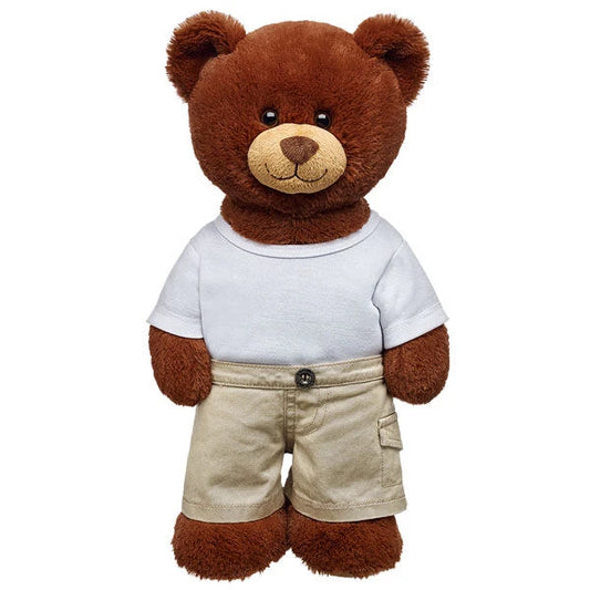 Tiny Pocket Khaki Shorts for Stuffed Animals | Build-A-Bear® - US 2470