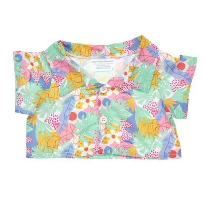 Tropical Button Down Shirt for Plush Toys | Build-A-Bear® - US 6740