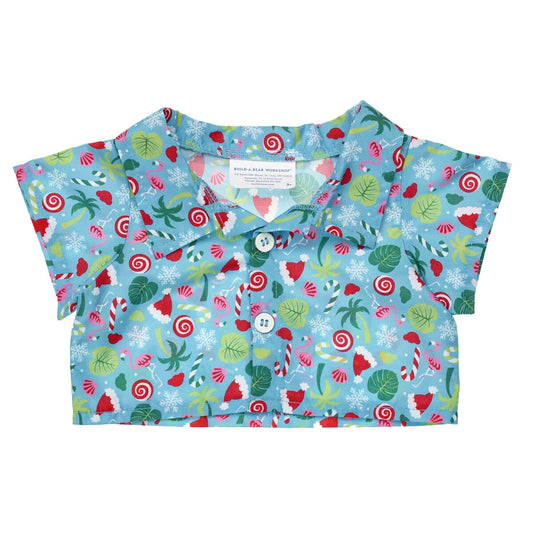 Tropical Christmas Shirt for Stuffed Animals | Build-A-Bear® - US 7583