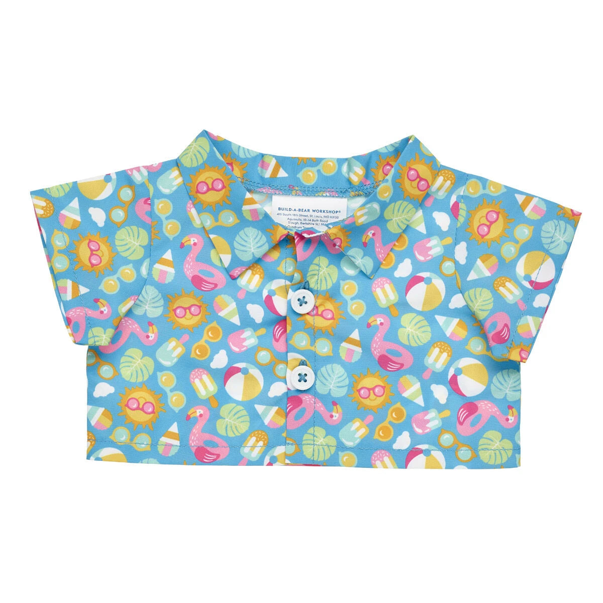 Summer Camp Shirt for Plush Toys | Build-A-Bear® - US 6211