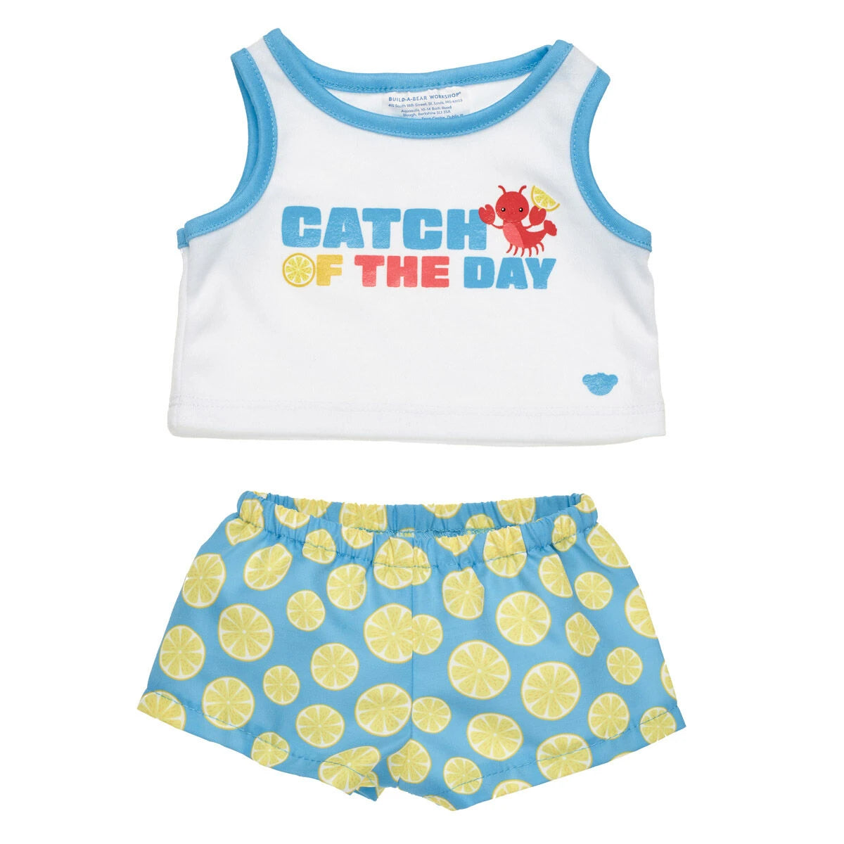"Catch of the Day" Summer Outfit for Plush Toys | Build-A-Bear® - US 5055
