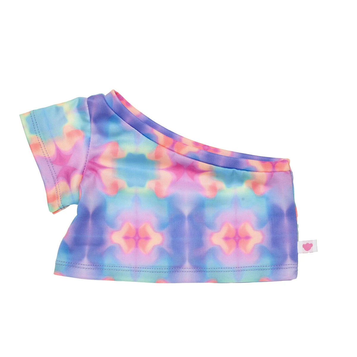One-Shoulder Tie-Dye Top for Plush Toys - US 1484