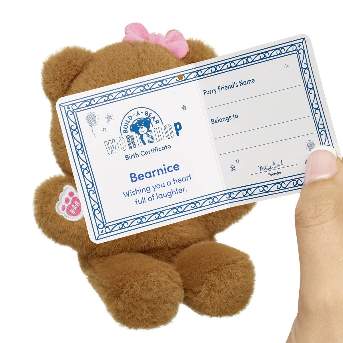 Mini Beans® Kabu™ Bearnice Plush Teddy Bear | Build-A-Bear® - US 7560