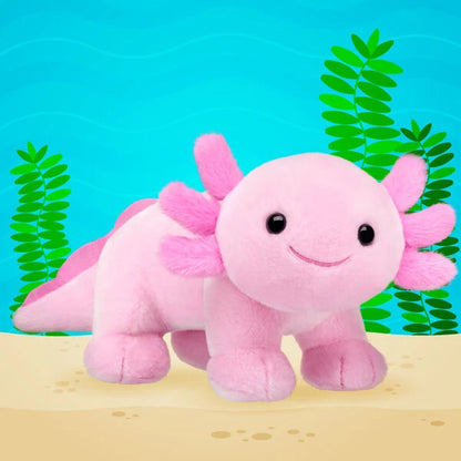 Pink Axolotl Stuffed Animal | Build-A-Bear® - US 4192
