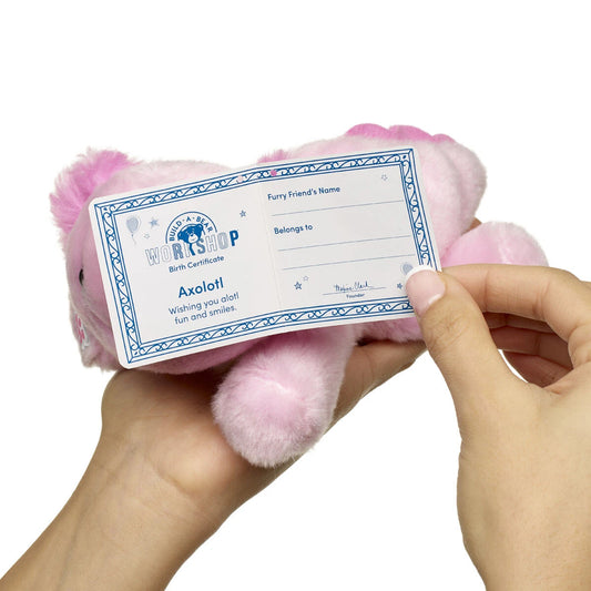 Mini Beans Axolotl Plush Toy | Build-A-Bear® - US 4603