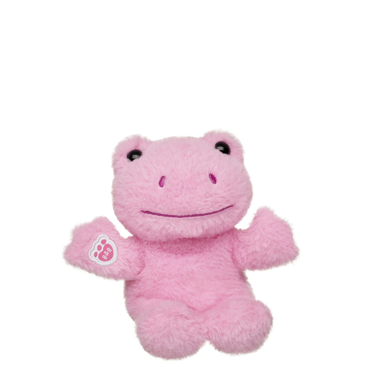 Mini Beans Spring Pink Frog Stuffed Animal | Build-A-Bear® - US 8249