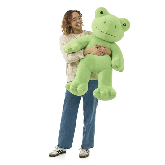 Giant Spring Green Frog Stuffed Animal | Build-A-Bear® - US 4499