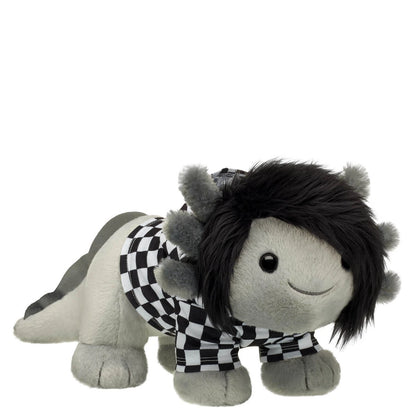 Emo Axolotl Stuffed Animal Check Hoodie Set | Build-A-Bear® - US 4016