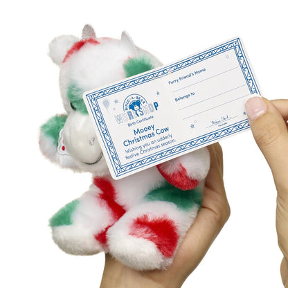 Mini Beans Mooey Christmas Cow Plush Toy | Build-A-Bear® - US 4860