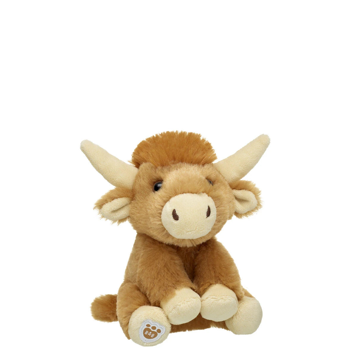 Mini Beans Shaggy Highland Cow Stuffed Animal | Build-A-Bear - US 8893