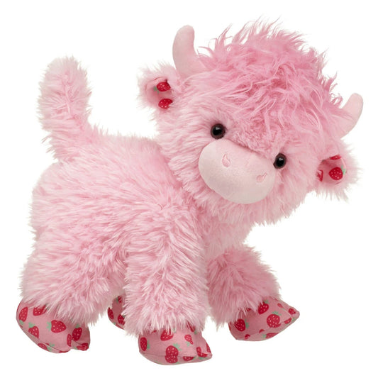 Strawberry Highland Cow Stuffed Animal | Build-A-Bear® - US 9778