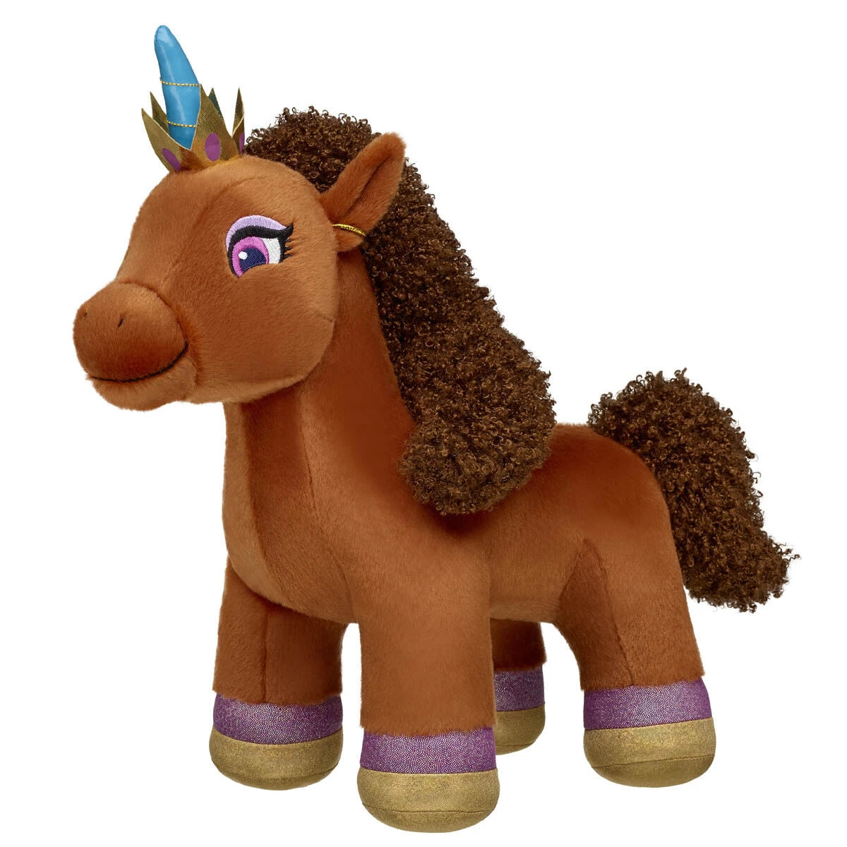 Unique Afro Unicorn® Plush | Build-A-Bear® - US 9019