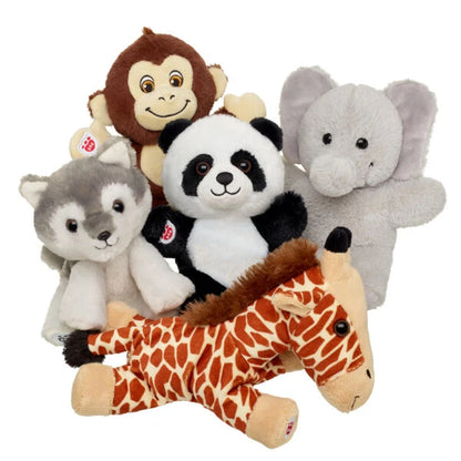 Build-A-Bear Mini Beans Wolf Pup Stuffed Animal | Build-A-Bear® - US 9903