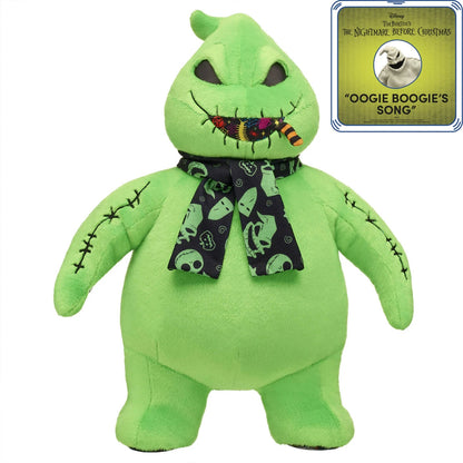 Disney Tim Burton's The Nightmare Before Christmas Neon Oogie Boogie Plush Gift Set with Sound | Build-A-Bear® - US 6564
