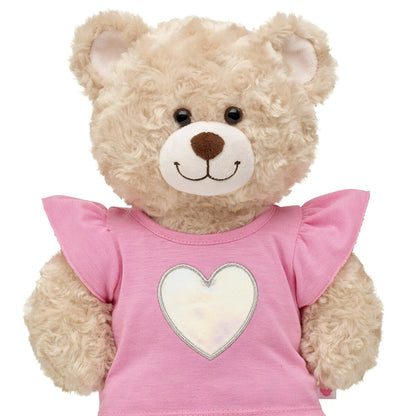 Kabu™ Pink Heart T-Shirt for Plush Toys | Build-A-Bear® - US 3315