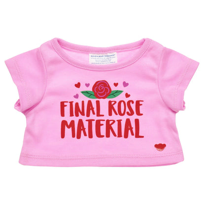 Final Rose Material T-Shirt for Plush Toys | Build-A-Bear® - US 2773