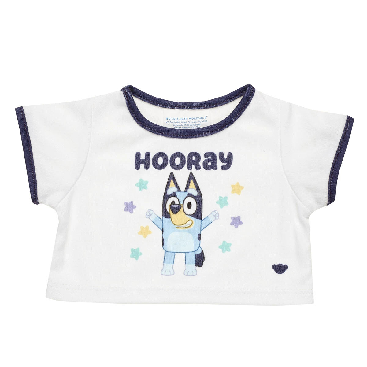 Bluey Hooray T-Shirt for Plush Toys | Build-A-Bear® - US 4348