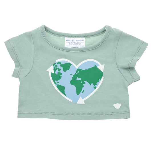Earth Heart T-Shirt for Stuffed Animals | Build-A-Bear® - US 9386