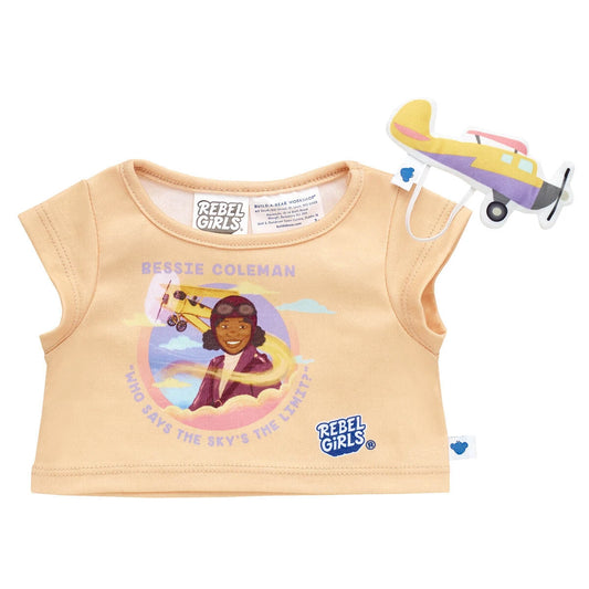 Rebel Girls Bessie Coleman T-Shirt | Shop at Build-A-Bear® - US 8658