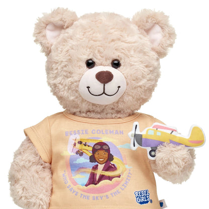 Rebel Girls Bessie Coleman T-Shirt | Shop at Build-A-Bear® - US 8658