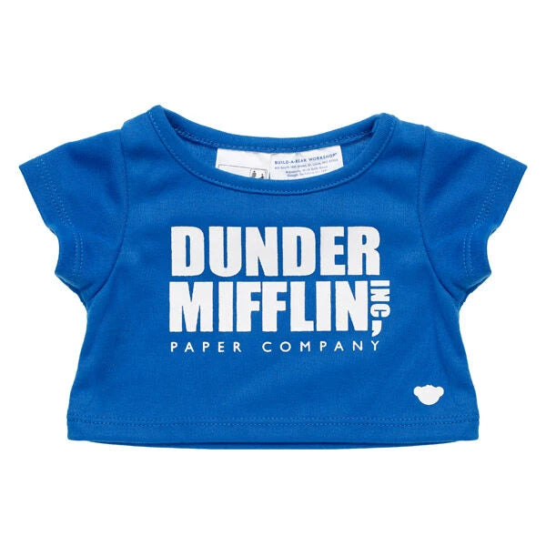 The Office Dunder Mifflin T-Shirt for Stuffed Animals | Build-A-Bear® - US 6422