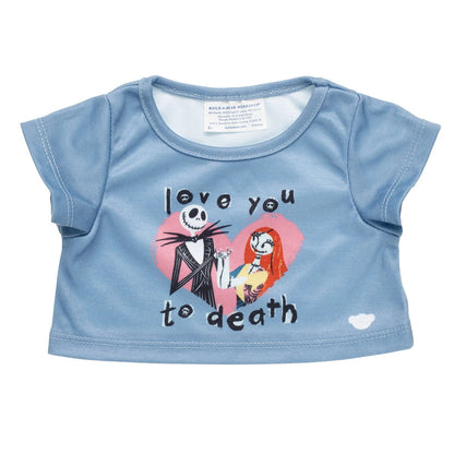 Nightmare Before Christmas Valentine's Tee for Plush Toys | Build-A-Bear® - US 9584