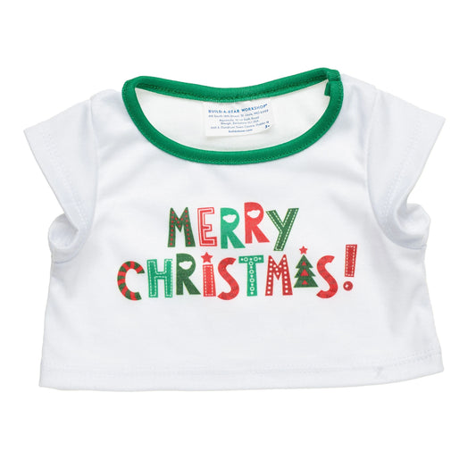 Merry Christmas T-Shirt for Stuffed Animals | Build-A-Bear® - US 3717