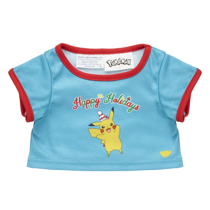 Pokémon Happy Holidays Tee for Plush Toys | Build-A-Bear® - US 7928