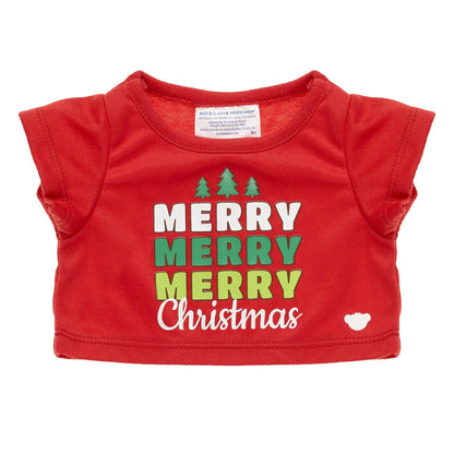Merry Christmas T-Shirt for Plush Toys | Build-A-Bear® - US 1717