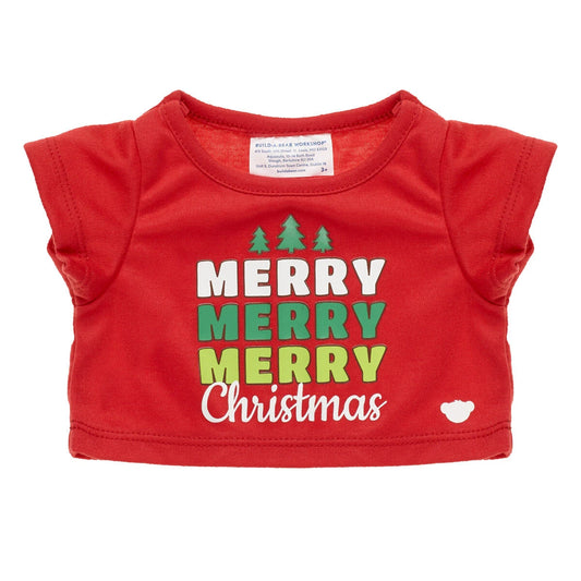 Merry Christmas T-Shirt for Plush Toys | Build-A-Bear® - US 1717