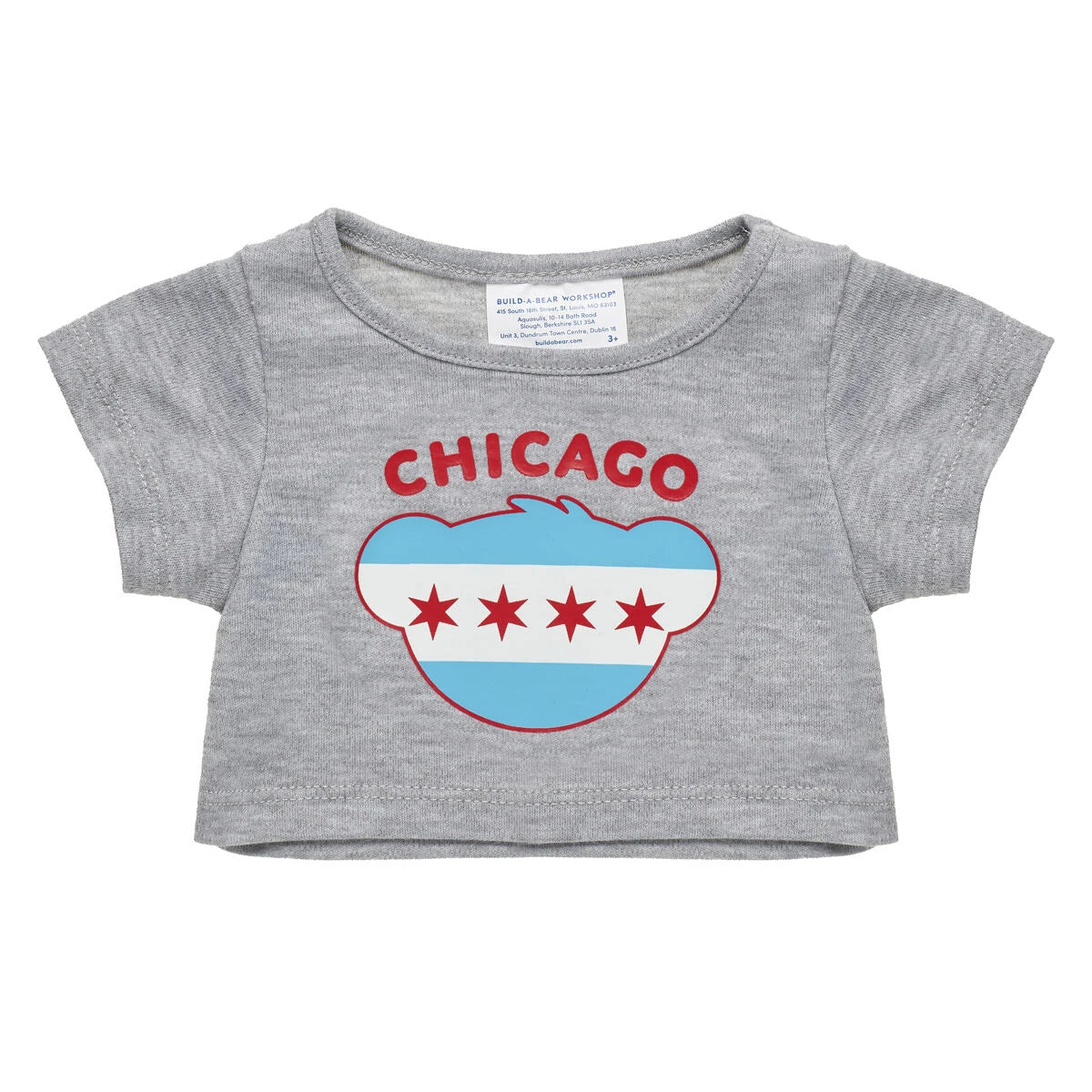Chicago Flag T-Shirt | Build-A-Bear - US 8925