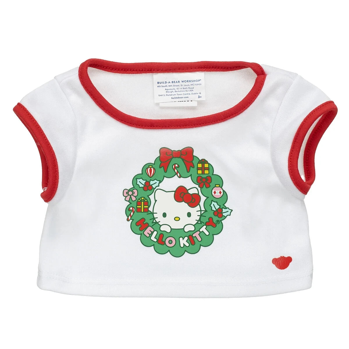 Hello Kitty® Holiday T-Shirt for Stuffed Animals | Build-A-Bear® - US 4633