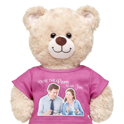 Pam and Jim The Office T-Shirt for Stuffed Animals | Build-A-Bear® - US 7718