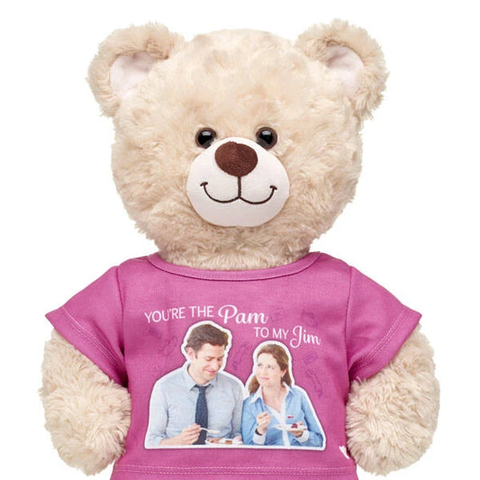 Pam and Jim The Office T-Shirt for Stuffed Animals | Build-A-Bear® - US 9183