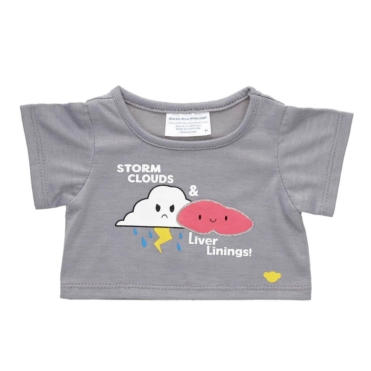 Liver Linings T-Shirt for Stuffed Animals | Shop at Build-A-Bear® - US 6976
