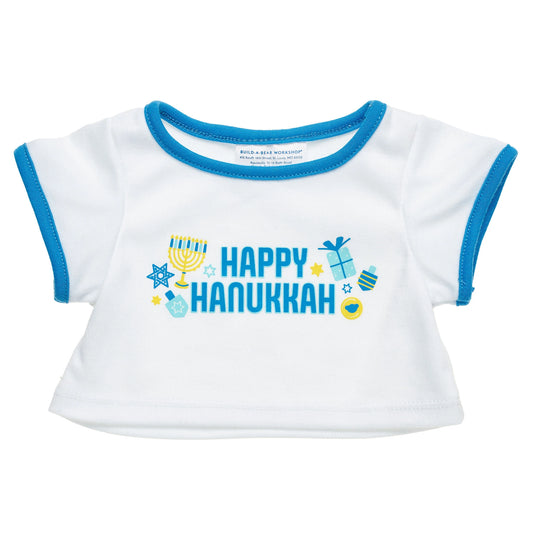 Happy Hanukkah T-Shirt for Stuffed Animals | Build-A-Bear® - US 7858