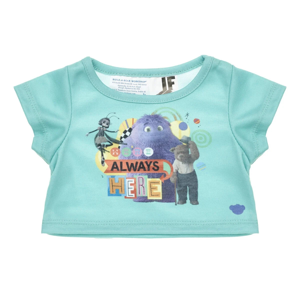 IF Movie "We're Always Here" T-Shirt for Plush Toys - US 1748
