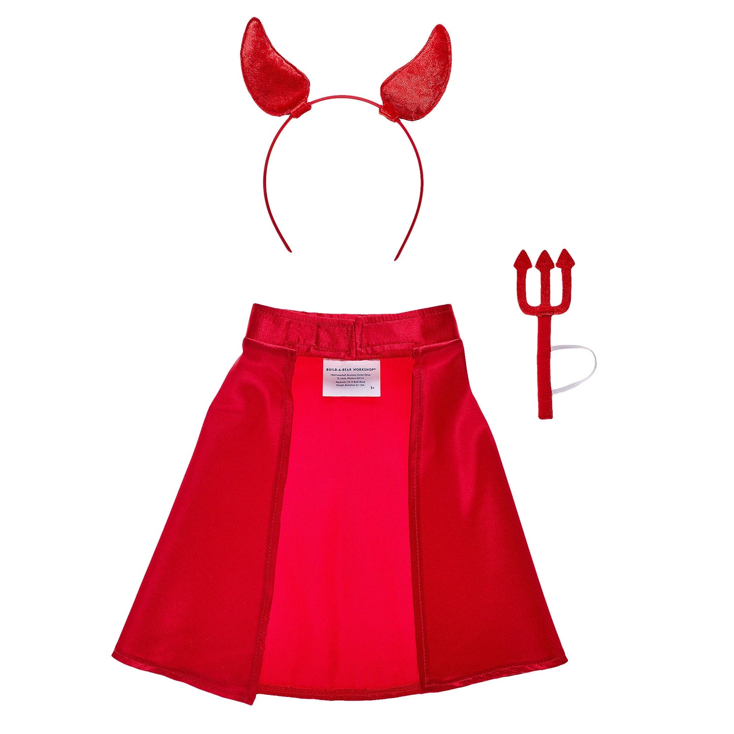 Devil Costume Set 3 pc. | Build-A-Bear - US 2829