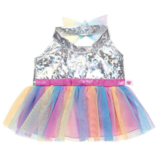 Rainbow Halter Dress for Stuffed Animals | Build-A-Bear® - US 9481