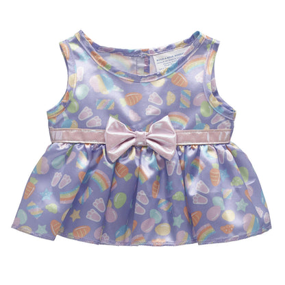 Easter Candy Print Dress | Build-A-Bear - US 9972