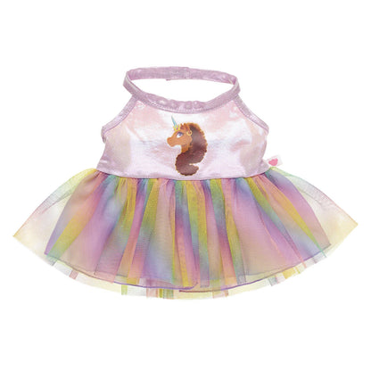 Afro Unicorn® Plush Halter Dress for Plush Toys | Build-A-Bear® - US 2047