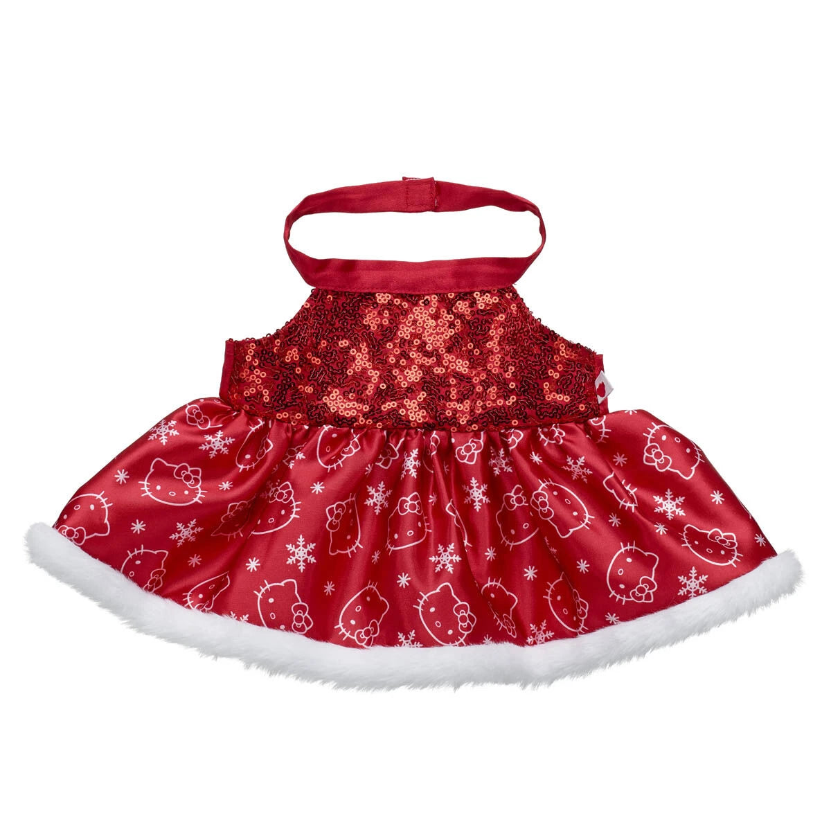 Hello Kitty® Red Holiday Dress for Plush Toys | Build-A-Bear® - US 2566