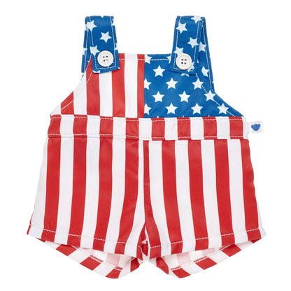 American Flag Overalls for Plush Toys | Build-A-Bear® - US 7052