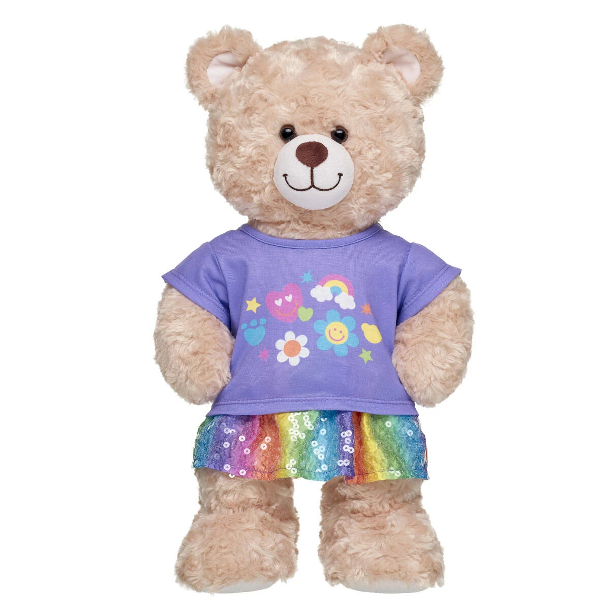 Rainbow Smiles Skirt Outfit | Build-A-Bear - US 4797