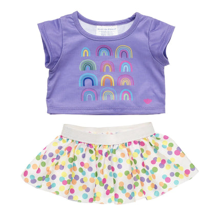 Rainbow Skirt Set 2 pc. for Plush Toys | Build-A-Bear® - US 4325