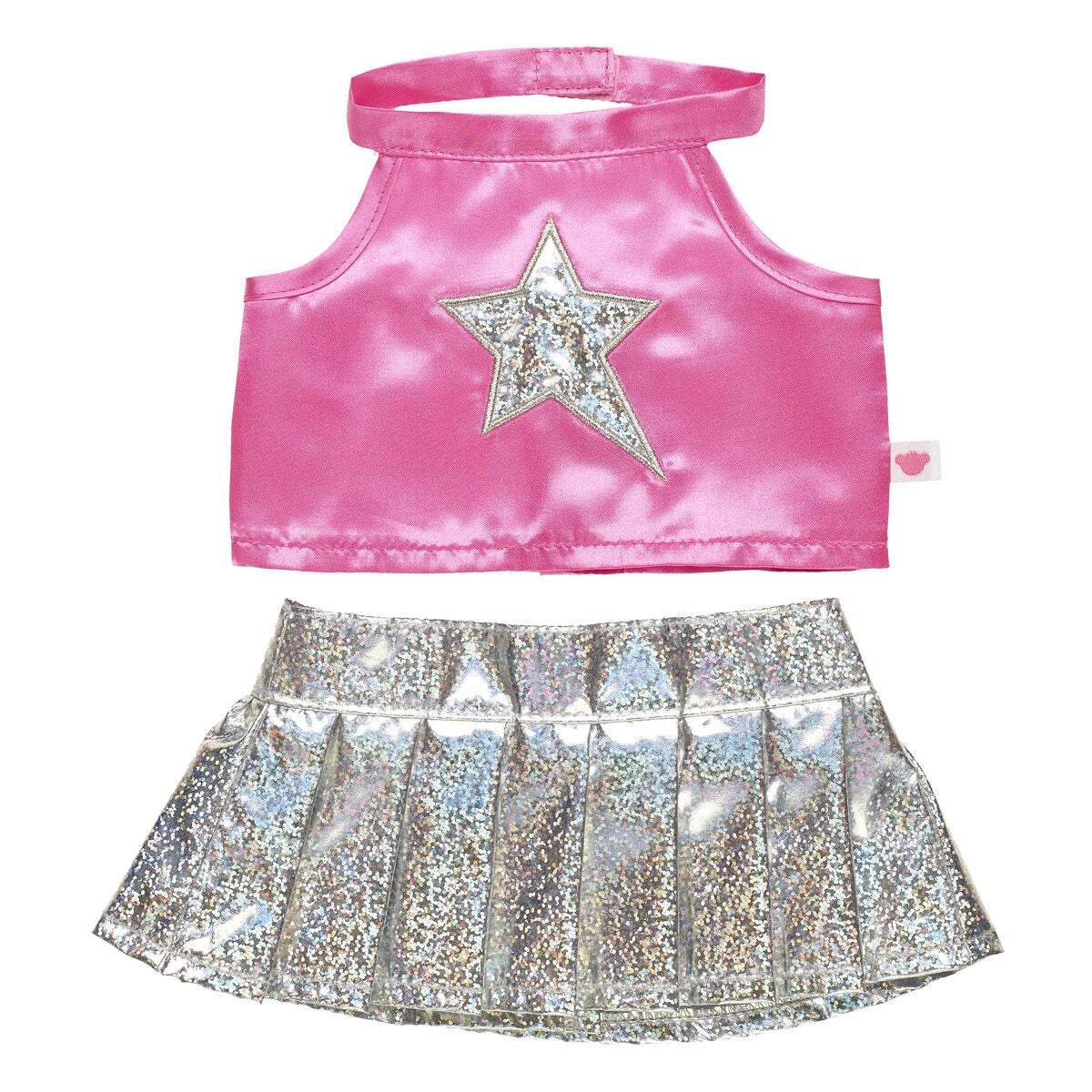 Silver Pleated Skirt Set for Plush Toys | Build-A-Bear® - US 6032
