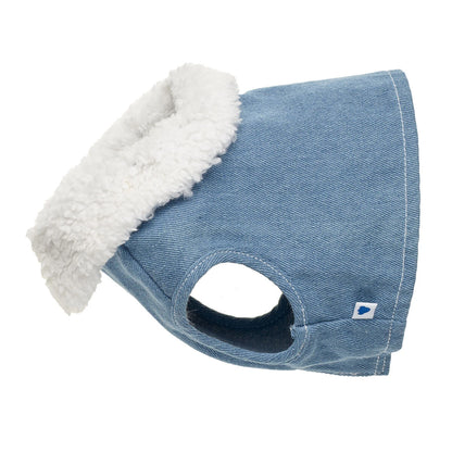 Sherpa Trim Denim Vest for Stuffed Animals| Build-A-Bear® - US 6255