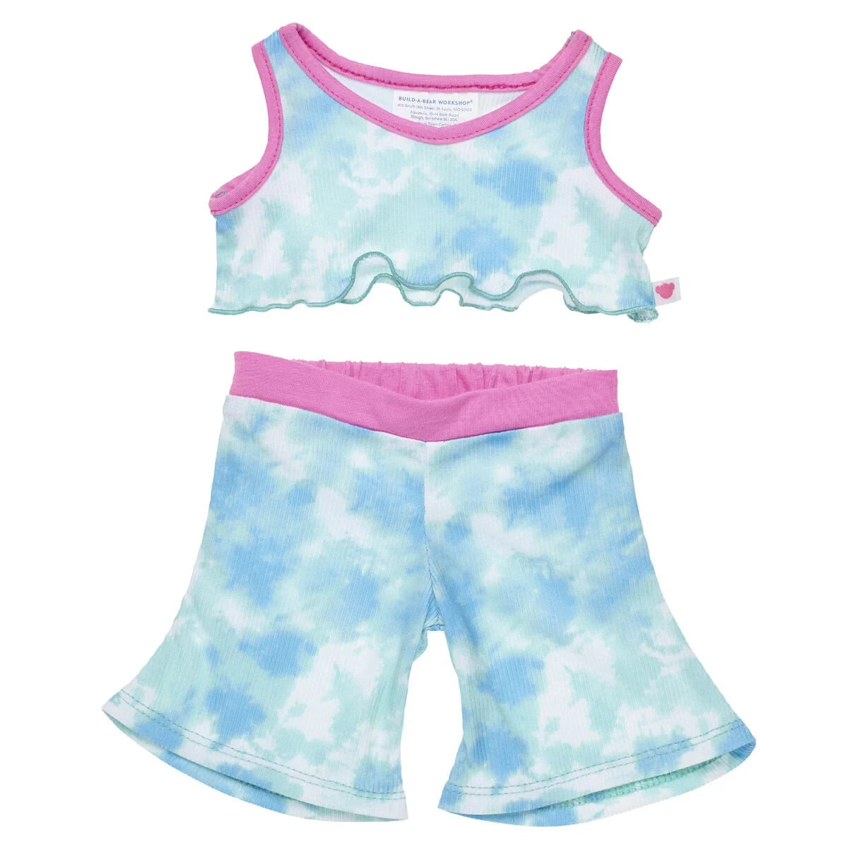 Tie-Dye Flare Outfit - US 8367