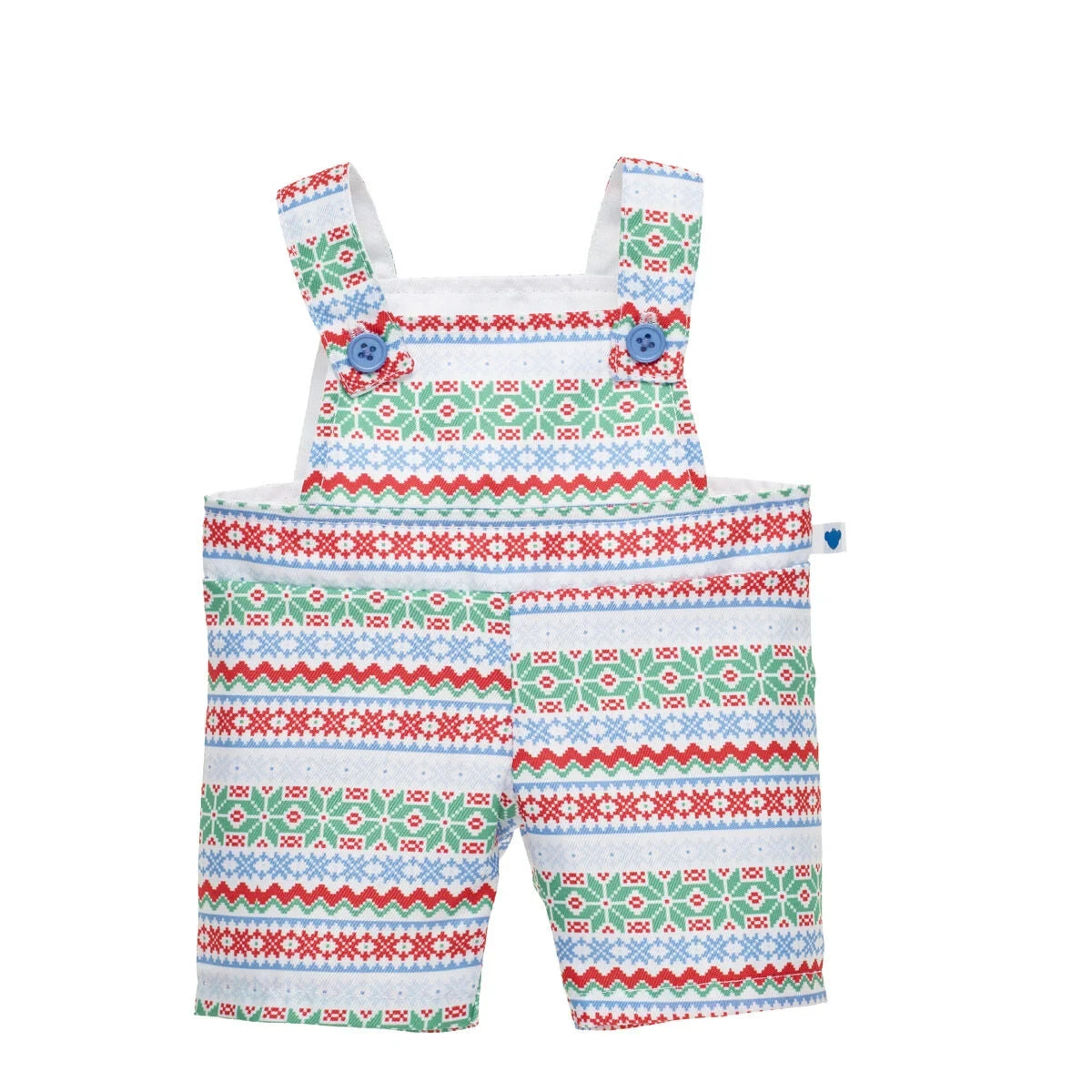 Online-Only Fair Isle Overalls for Plush Toys | Build-A-Bear® - US 4466